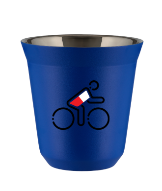 Kubek navy blue 150 ml, KOLARZ W POLSKICH BARWACH