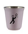 Kubek lawendowy 150 ml, TENIS 1 (czarny) kubek termiczny na kawe | 65,00 zł