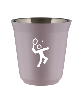 Kubek lawendowy 150 ml, TENIS 2 (bialy)