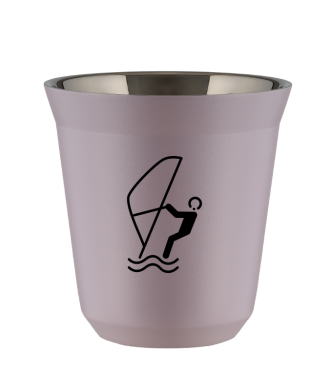 Kubek lawendowy 150 ml, SPORTY WODNE (czarny)