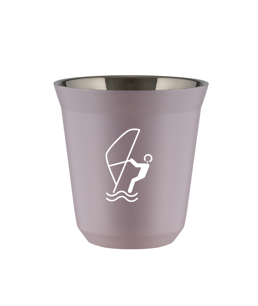Kubek lawendowy 150 ml, SPORTY WODNE (bialy) kubek termiczny na kawe | 65,00 zł Kubek lawendowy 150 ml, SPORTY WODNE (bialy) kubek termiczny na kawe | 65,00 zł