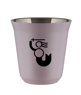 Kubek lawendowy 150 ml, WARSZAWSKA SYRENKA (czarny)