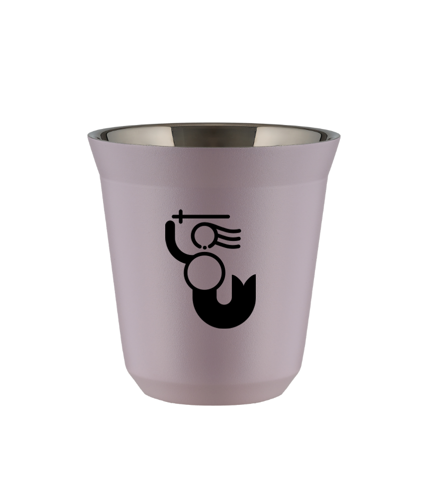 Kubek lawendowy 150 ml, WARSZAWSKA SYRENKA (czarny) kubek termiczny na kawe | 65,00 zł Kubek lawendowy 150 ml, WARSZAWSKA SYRENKA (czarny) kubek termiczny na kawe | 65,00 zł