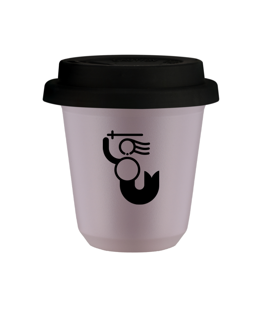 Kubek lawendowy 150 ml, WARSZAWSKA SYRENKA (czarny) z pokrywka czarna kubek termiczny na kawe | 70,00 zł Kubek lawendowy 150 ml, WARSZAWSKA SYRENKA (czarny) z pokrywka czarna kubek termiczny na kawe | 70,00 zł