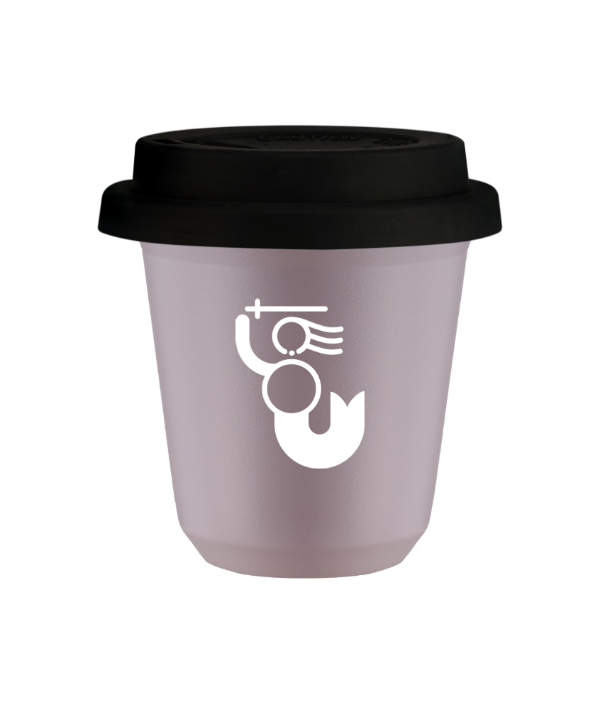 Kubek lawendowy 150 ml, WARSZAWSKA SYRENKA (bialy) z pokrywka czarna kubek termiczny na kawe | 70,00 zł Kubek lawendowy 150 ml, WARSZAWSKA SYRENKA (bialy) z pokrywka czarna kubek termiczny na kawe | 70,00 zł