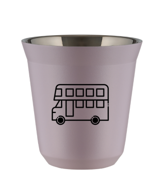 Kubek 150 ml LAWENDOWY "Autobus" Kubek 150 ml LAWENDOWY "Autobus"