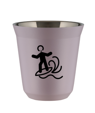 Kubek 150 ml LAWENDOWY "Windsurfing (czarny)" Kubek 150 ml LAWENDOWY "Windsurfing (czarny)"