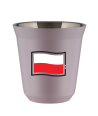 Kubek lawendowy 150 ml, FLAGA POLSKI (czarny) kubek termiczny na kawe | 70,00 zł