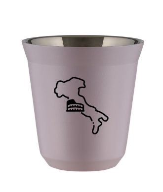 Kubek 150 ml LAWENDOWY "Włochy (czarny)" Kubek 150 ml LAWENDOWY "Włochy (czarny)"