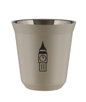 Kubek 150 ml BEŻOWY "BIG BEN (czarny)" Kubek 150 ml BEŻOWY "BIG BEN (czarny)"