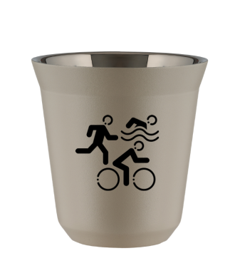 Kubek 150 ml BEŻOWY "Sporty" Kubek 150 ml BEŻOWY "Sporty"