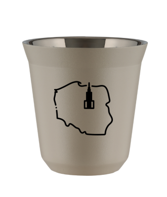 Kubek natural beige 150 ml, POLSKA