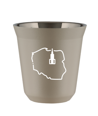 Kubek natural beige 150 ml, POLSKA (bialy)