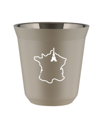 Kubek 150 ml BEŻOWY "Francja (biały)" Kubek 150 ml BEŻOWY "Francja (biały)"