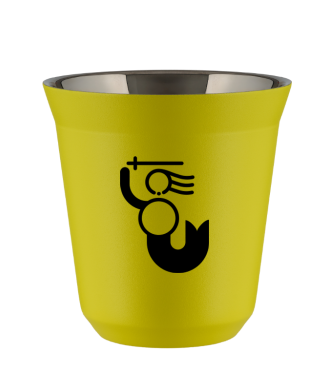 Kubek canary yellow 150 ml, WARSZAWSKA SYRENKA (czarny)
