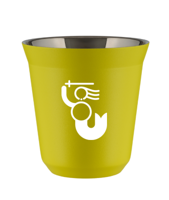 Kubek canary yellow 150 ml, WARSZAWSKA SYRENKA (bialy)