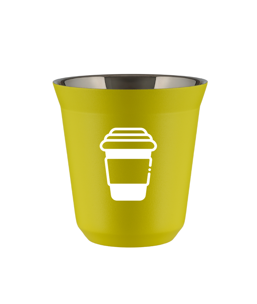 Kubek canary yellow 150 ml, KUBEK (bialy) kubek termiczny na kawe | 70,00 zł
