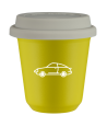 Kubek canary yellow 150 ml, SAMOCH (bialy) z pokrywka biala kubek termiczny na kawe | 75,00 zł