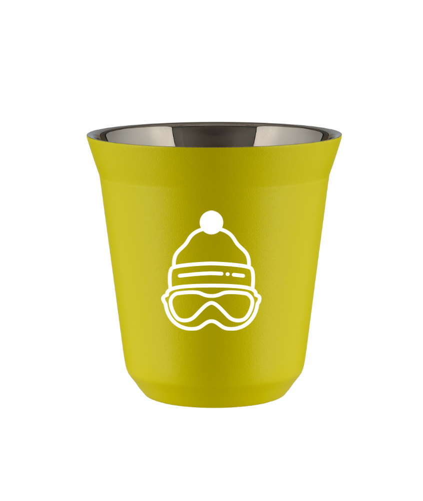 Kubek canary yellow 150 ml, CZAPKA (bialy) kubek termiczny na kawe | 70,00 zł Kubek canary yellow 150 ml, CZAPKA (bialy) kubek termiczny na kawe | 70,00 zł