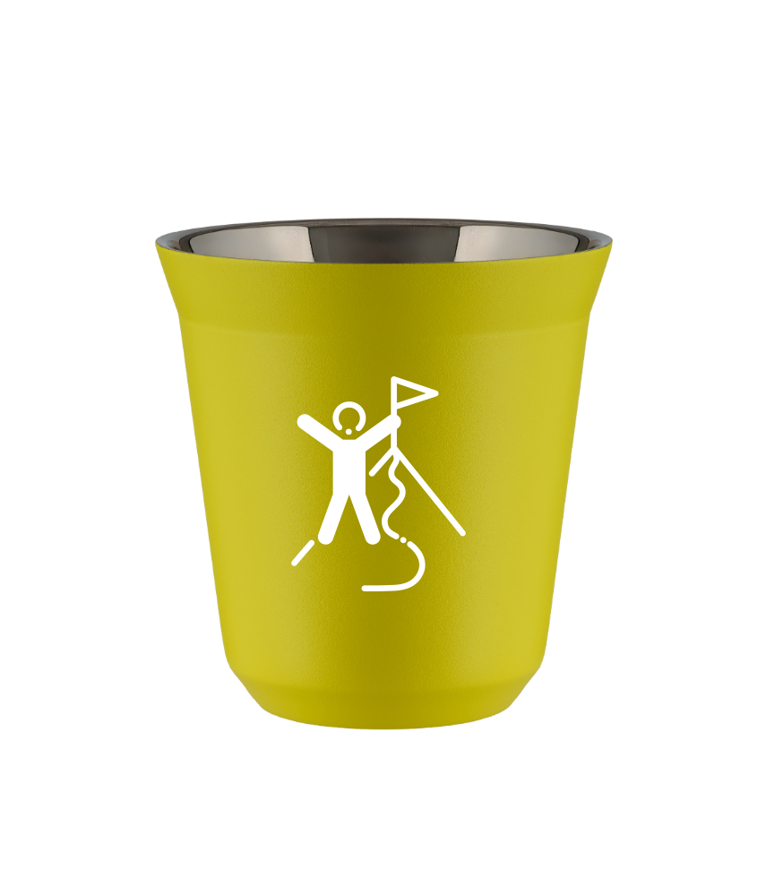 Kubek canary yellow 150 ml, WSPINACZKA 1 (bialy) kubek termiczny na kawe | 70,00 zł