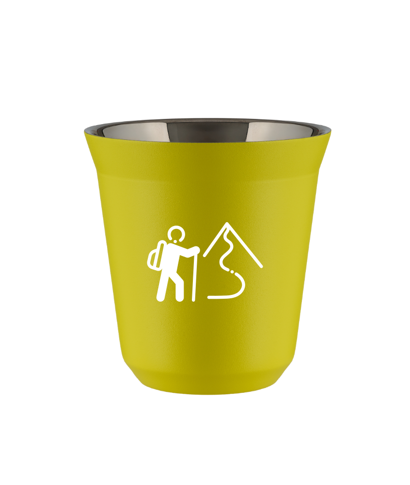 Kubek canary yellow 150 ml, WSPINACZKA 2 (bialy) kubek termiczny na kawe | 70,00 zł Kubek canary yellow 150 ml, WSPINACZKA 2 (bialy) kubek termiczny na kawe | 70,00 zł