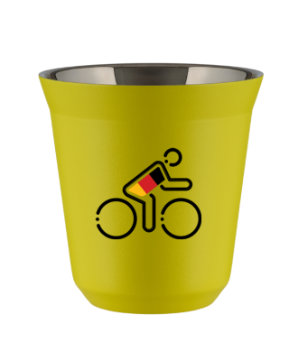Kubek canary yellow 150 ml, KOLARZ W NIEMIECKICH BARWACH (czarny)