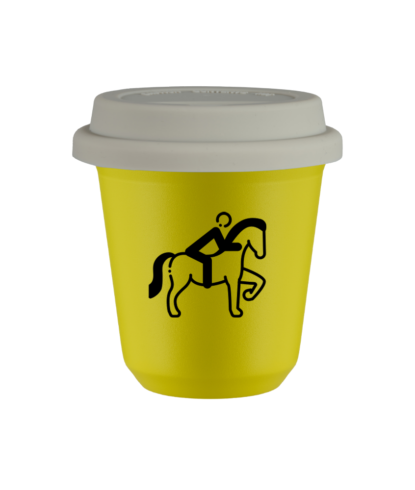 Kubek canary yellow 150 ml, JEZDZIECTWO 2 z pokrywka biala kubek termiczny na kawe | 75,00 zł Kubek canary yellow 150 ml, JEZDZIECTWO 2 z pokrywka biala kubek termiczny na kawe | 75,00 zł