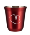 Kubek czerwony 80 ml, POLSKA (biały) kubek termiczny na kawe | 65,00 zł