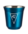 Kubek niebieski 80 ml, 42 (biały) kubek termiczny na kawe | 65,00 zł