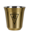 Kubek złoty 80 ml, 42 (czarny) kubek termiczny na kawe | 65,00 zł