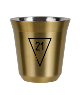 Kubek złoty 80 ml, 21 (czarny) kubek termiczny na kawe | 65,00 zł