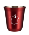 Kubek czerwony 80 ml, FRANCJA (biały) kubek termiczny na kawe | 65,00 zł