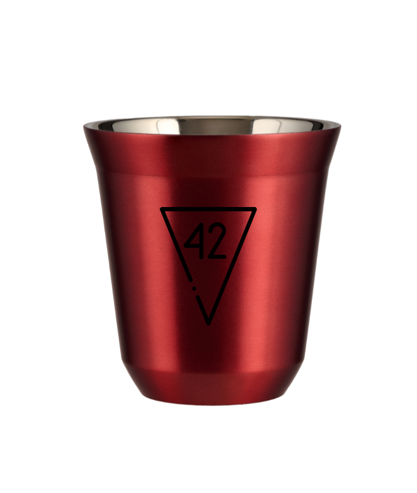 Kubek czerwony 80 ml, 42 (czarny) kubek termiczny na kawe | 65,00 zł Kubek czerwony 80 ml, 42 (czarny) kubek termiczny na kawe | 65,00 zł