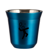 Kubek niebieski 80 ml, TENIS 2 kubek termiczny na kawe | 65,00 zł