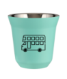 Kubek turkusowy 80 ml, AUTOBUS kubek termiczny na kawe | 65,00 zł