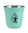 Kubek turkusowy 80 ml, SNOWBOARD kubek termiczny na kawe | 65,00 zł