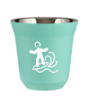 Kubek turkusowy 80 ml, WINDSURFING (biały) kubek termiczny na kawe | 65,00 zł