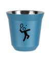 Kubek jasnoniebieski 80 ml, TENIS 2 kubek termiczny na kawe | 65,00 zł