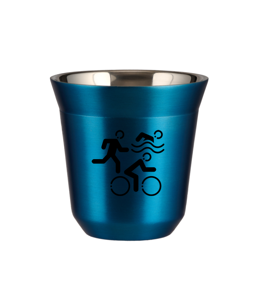 Kubek niebieski 80 ml, SPORTY (czarny) kubek termiczny na kawe | 65,00 zł Kubek niebieski 80 ml, SPORTY (czarny) kubek termiczny na kawe | 65,00 zł