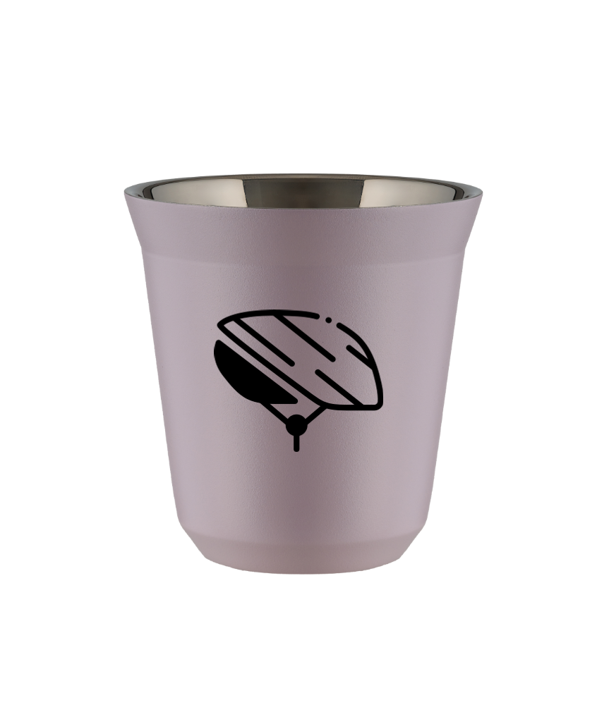 Kubek 80 ml LAWENDOWY "Kask"