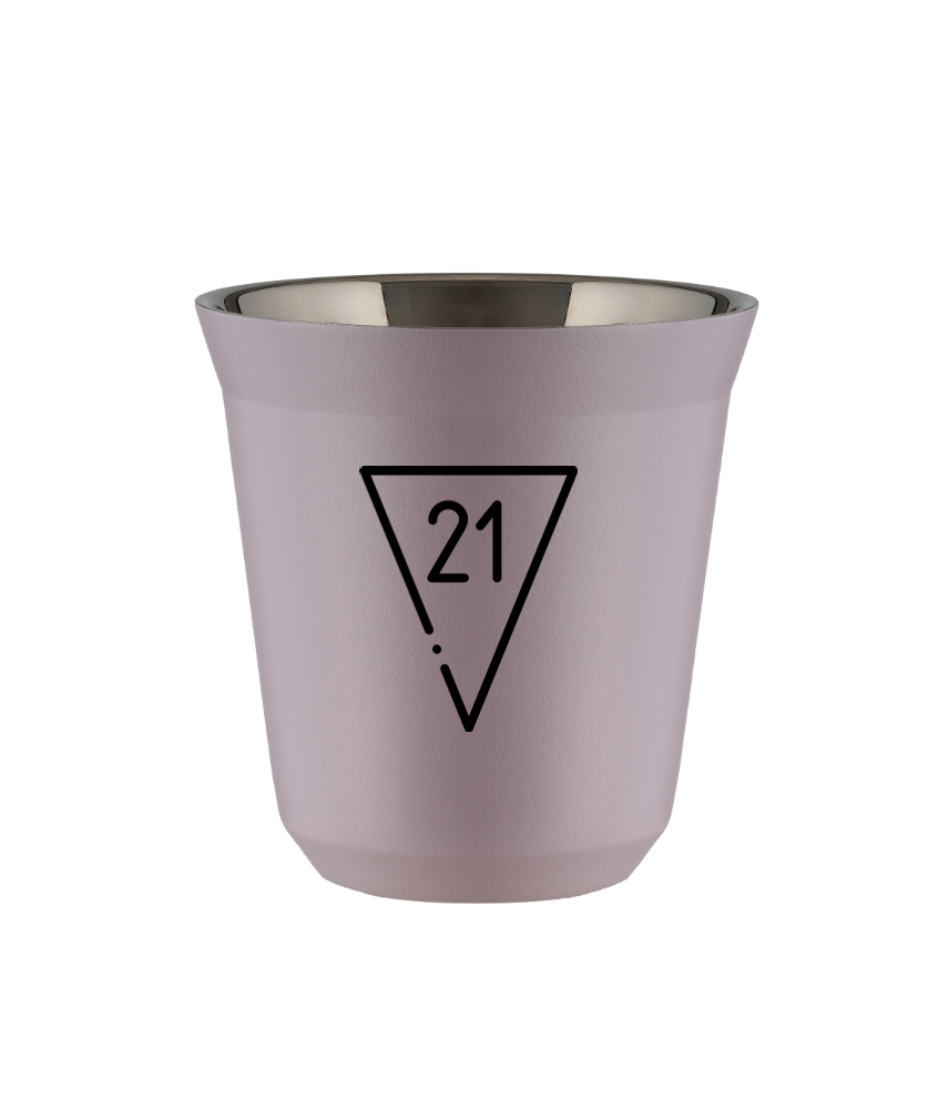 Kubek 80 ml LAWENDOWY "21"