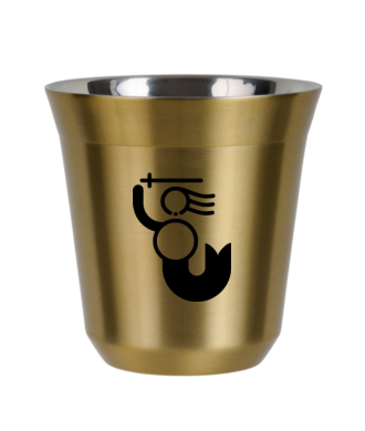 Kubek złoty 80 ml, WARSZAWSKA SYRENKA