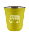 Kubek canary yellow 80 ml, AUTOBUS (bialy) kubek termiczny na kawe | 65,00 zł