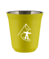 Kubek canary yellow 80 ml, SNOWBOARD (bialy) kubek termiczny na kawe | 65,00 zł