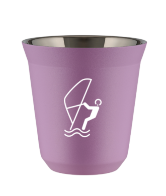 Kubek liliowy 80 ml, SPORTY WODNE (bialy) kubek termiczny na kawe | 65,00 zł