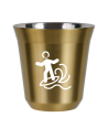 Kubek złoty 80 ml, WINDSURFING (biały) kubek termiczny na kawe | 65,00 zł