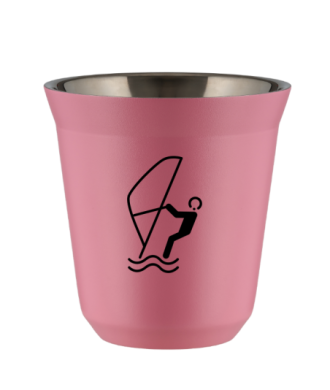 Kubek hot pink 80 ml, SPORTY WODNE (czarny) kubek termiczny na kawe | 65,00 zł