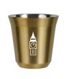 Kubek złoty 80 ml, BIG BEN (biały) kubek termiczny na kawe | 65,00 zł