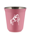 Kubek hot pink 80 ml, JEZDZIECTWO 1 (bialy) kubek termiczny na kawe | 65,00 zł