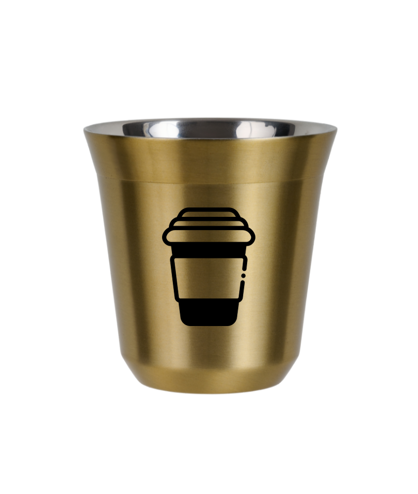 Kubek złoty 80 ml, KUBEK (czarny) kubek termiczny na kawe | 65,00 zł Kubek złoty 80 ml, KUBEK (czarny) kubek termiczny na kawe | 65,00 zł
